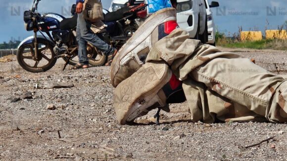 Decapitado y con mensaje encuentran este domingo a un hombre en Culiacancito, Culiacán