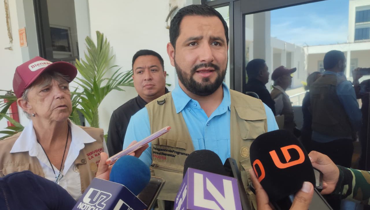 delegado de los programas para el bienestar en el estado ulises pina garcia