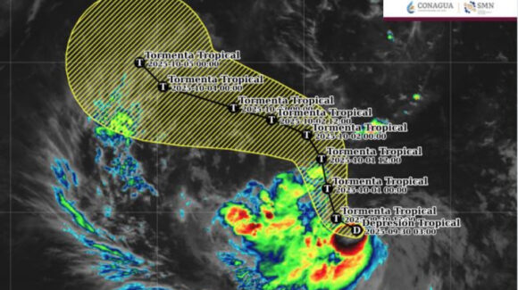 ¡Ya tomó forma! Surge la Depresión Tropical Quince-E y en breve dará lugar a la tormenta ‘Octave’