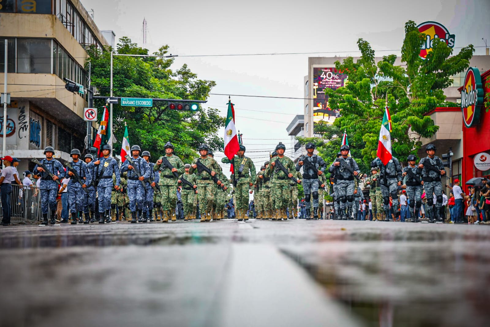 desfile de la independencia en culiacan sinaloa marcha
