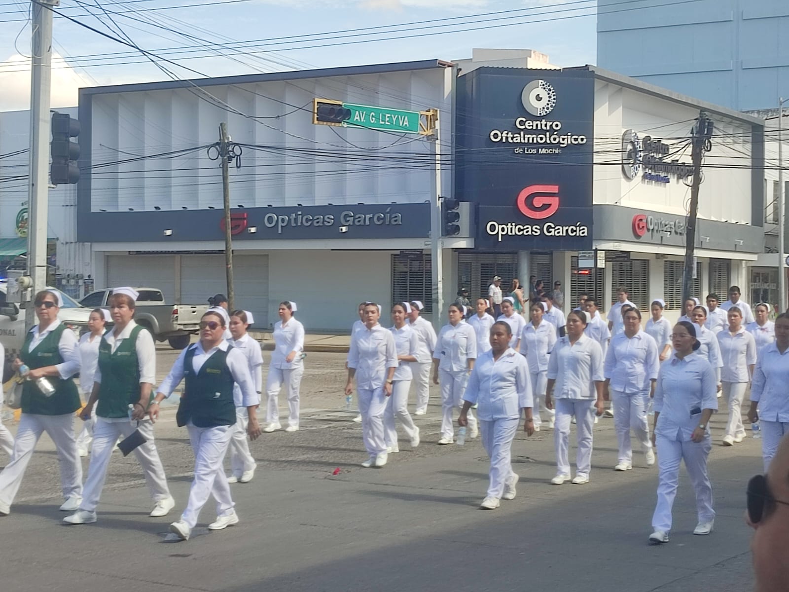 Desfile por el inicio de la Independencia de México en Los Mochis, Sinaloa
