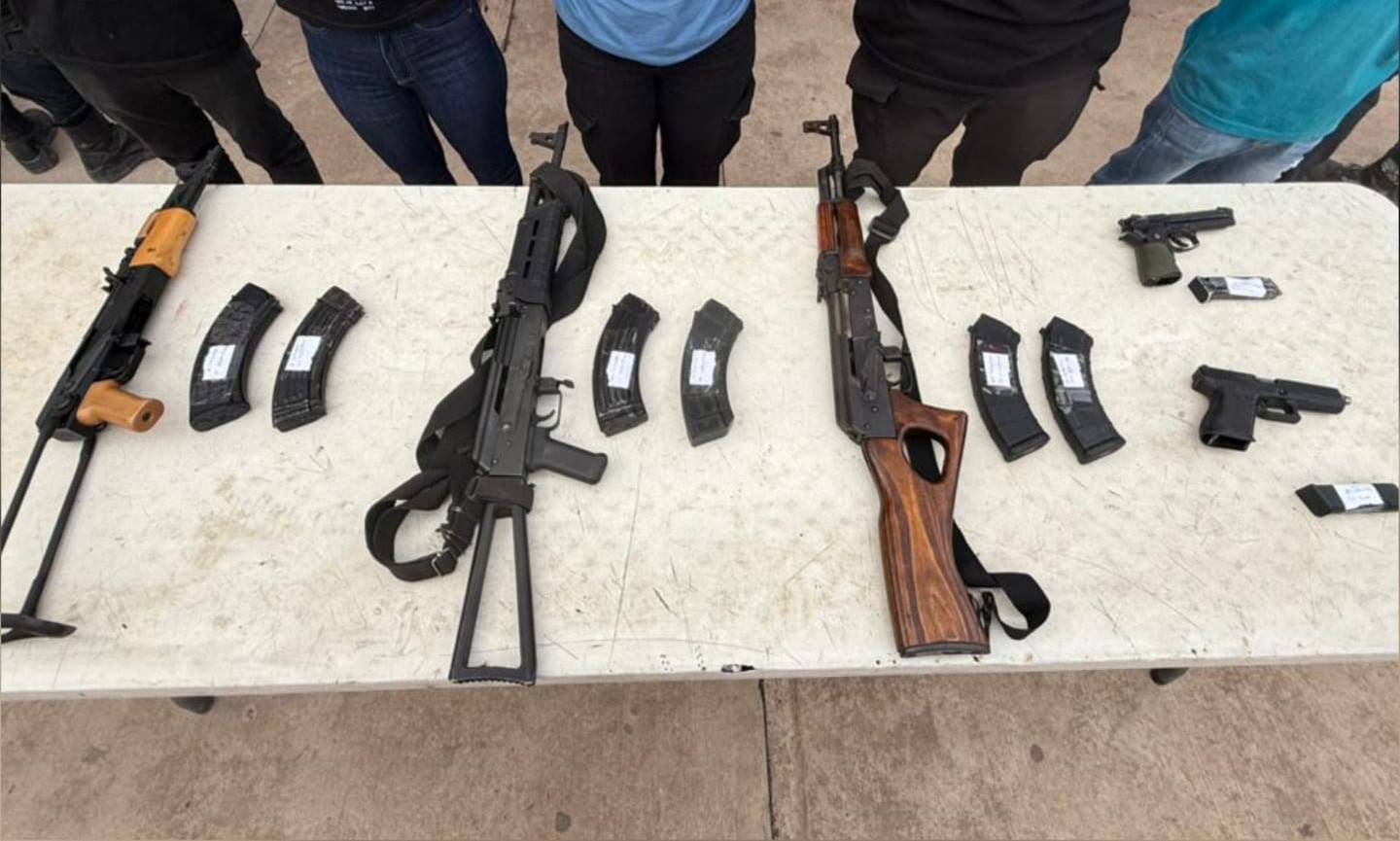detenidos con armas en culiacan