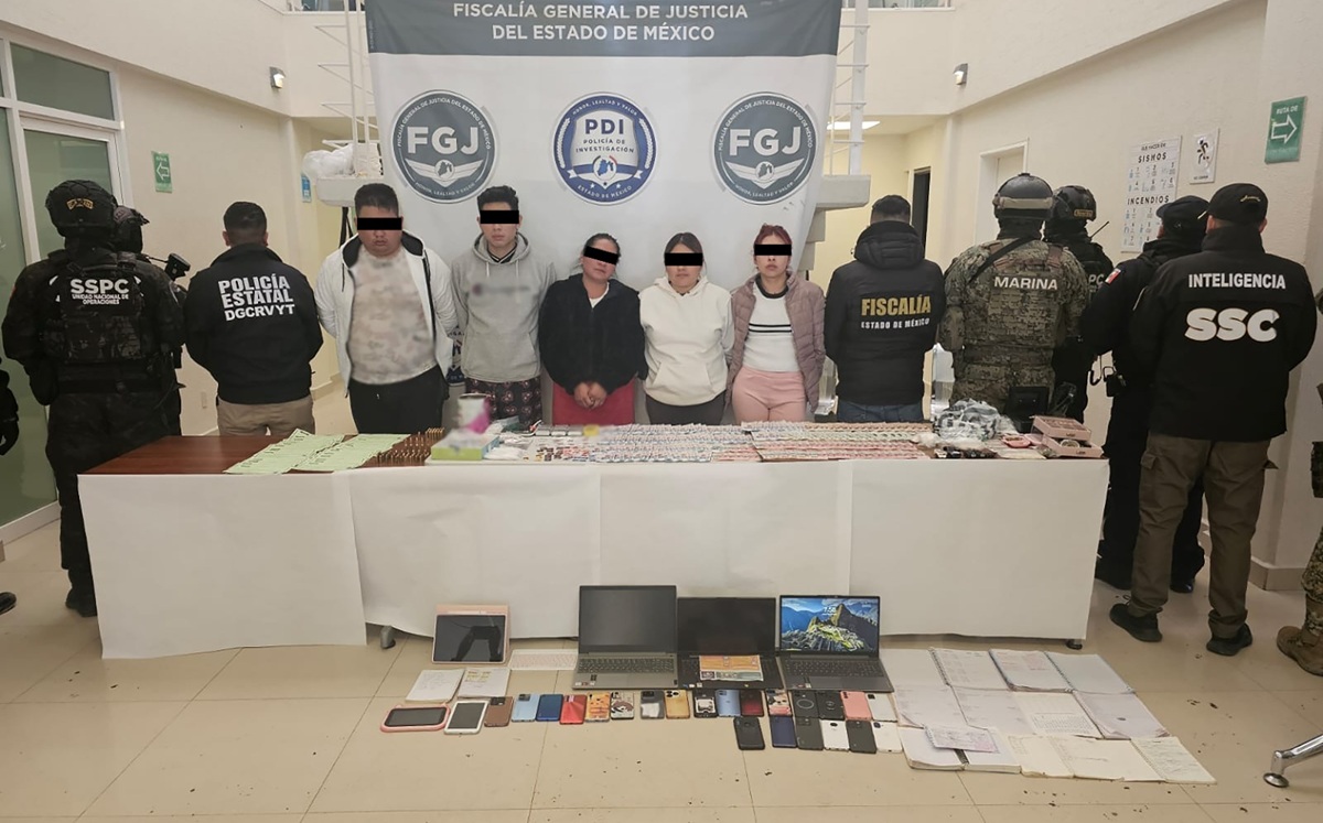Detenidos en Estado de México por extorsión