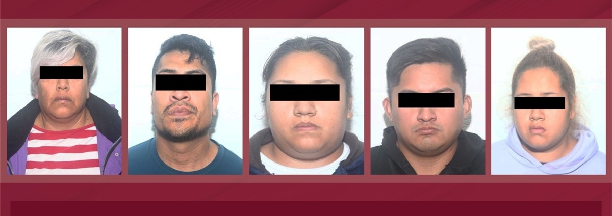 Detenidos en Estado de México