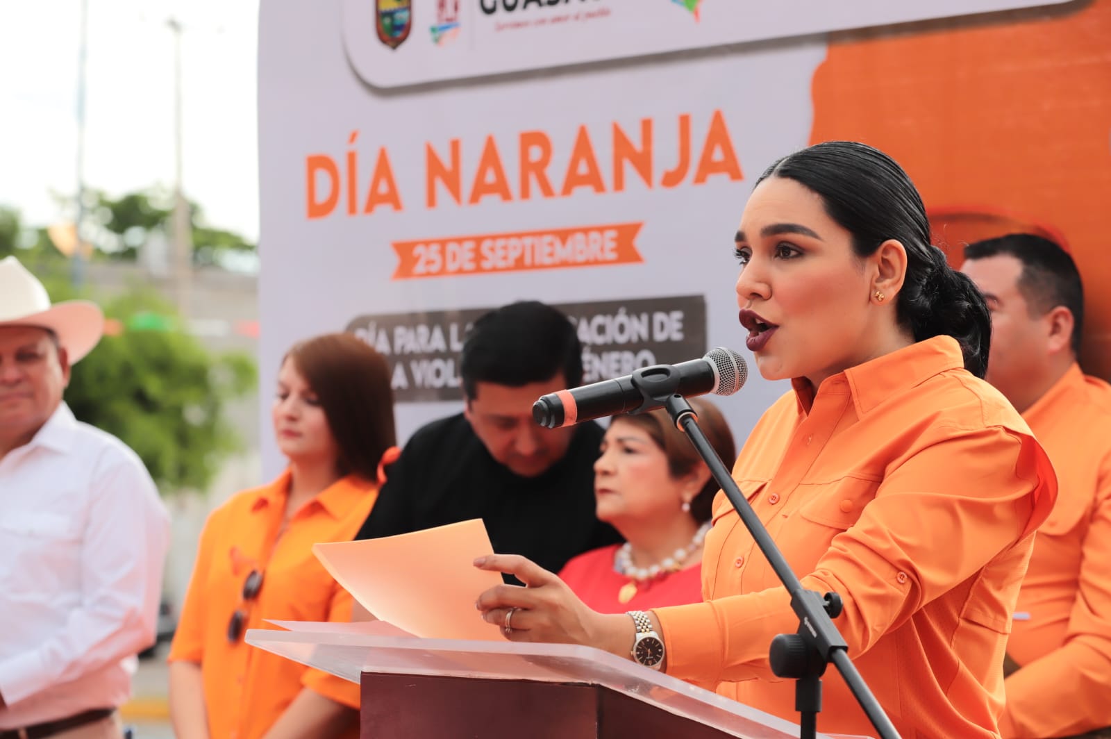 Celebración del Día Naranja en Guasave