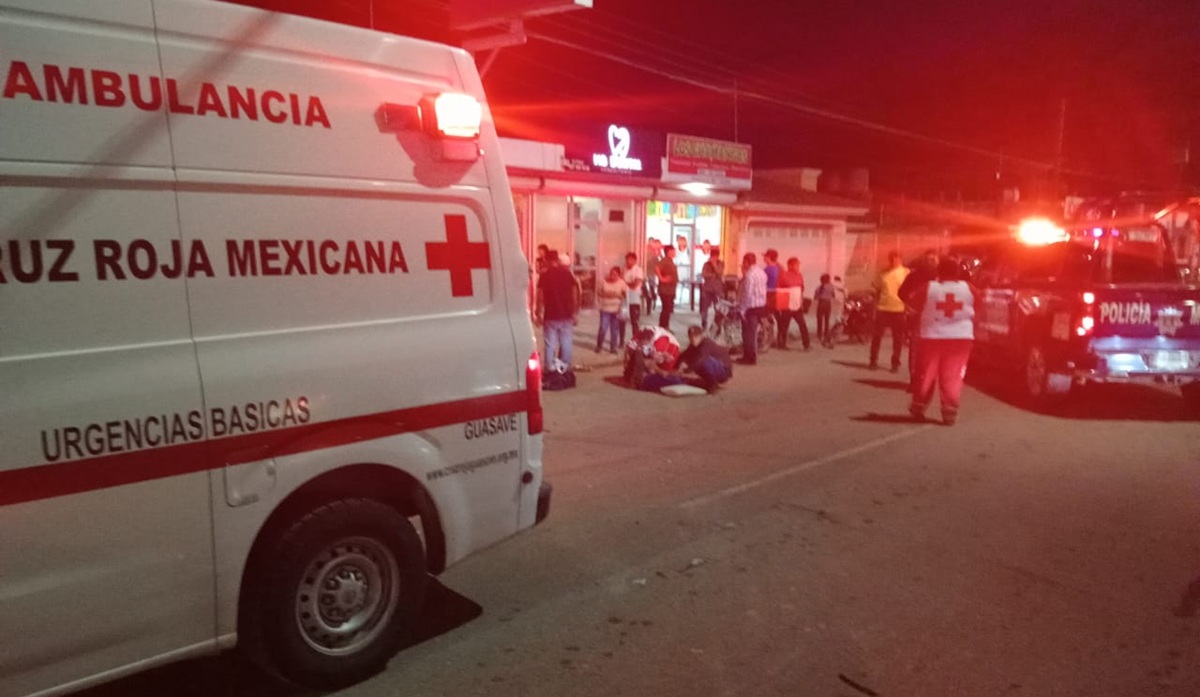 Dos lesionados deja accidente en Guasave, Sinaloa