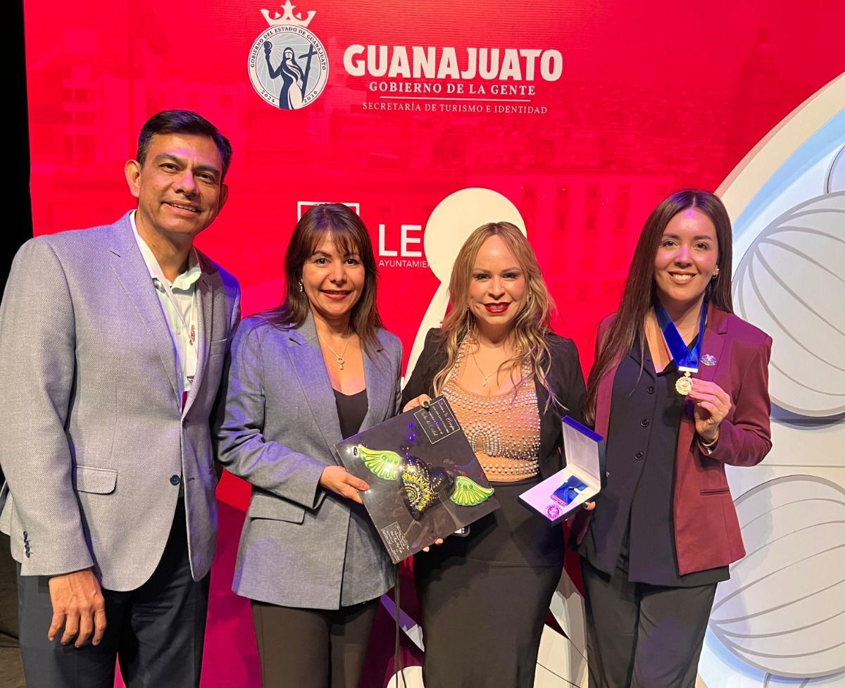 Dulce Ruiz, empresaria de Los Mochis, recibe galardón Mujeres rompiendo techos de cristal en Guanajuato