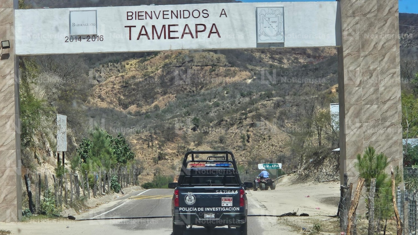 Patrullas en La Sábila, Badiraguato, Sinaloa