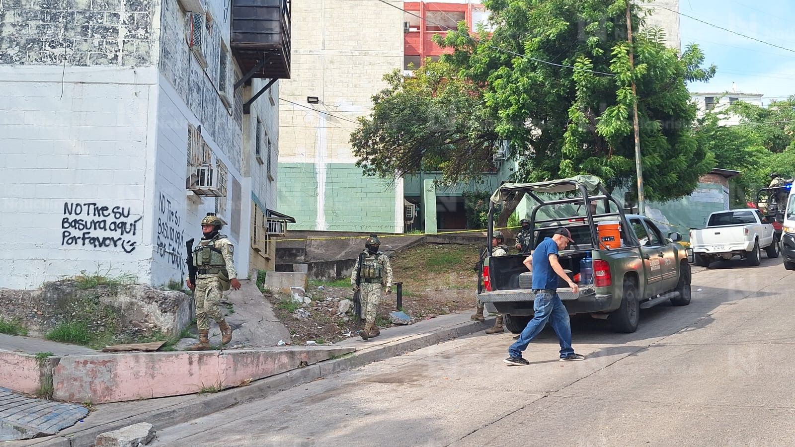 Ejecutado en Cañadas en Culiacán