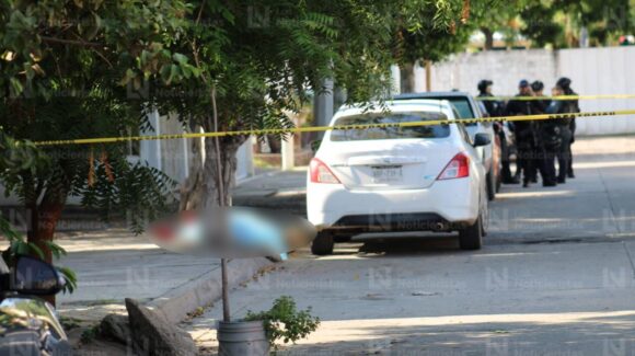Ejecutan a un hombre a balazos en el fraccionamiento Infonavit Playas en Mazatlán, Sinaloa