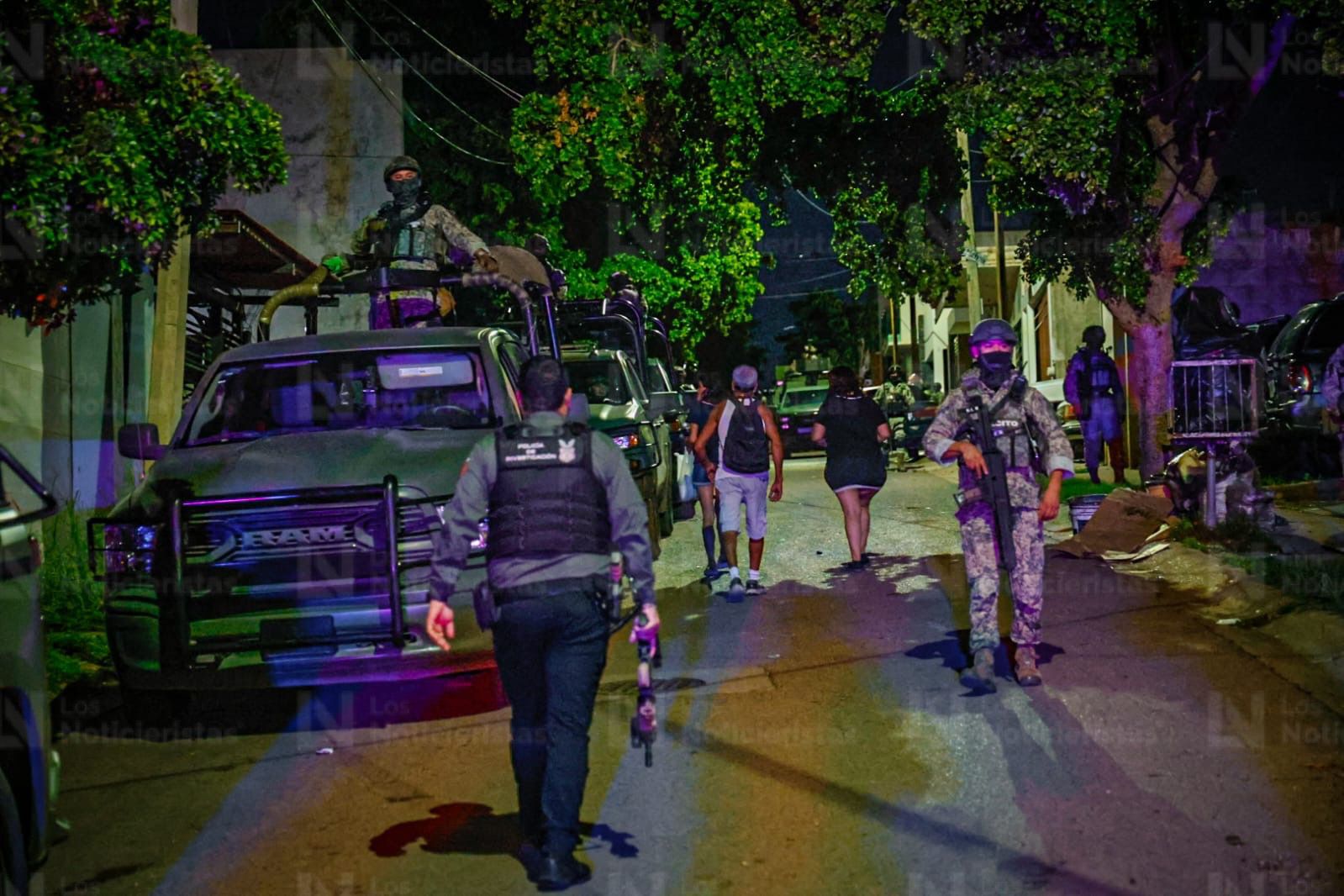 Militares están desplegados en la zona donde un policía municipal fue asesinado en Villa Bonita, Culiacán