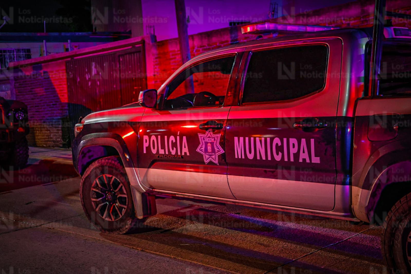 Patrulla de la Policía Municipal de Culiacán