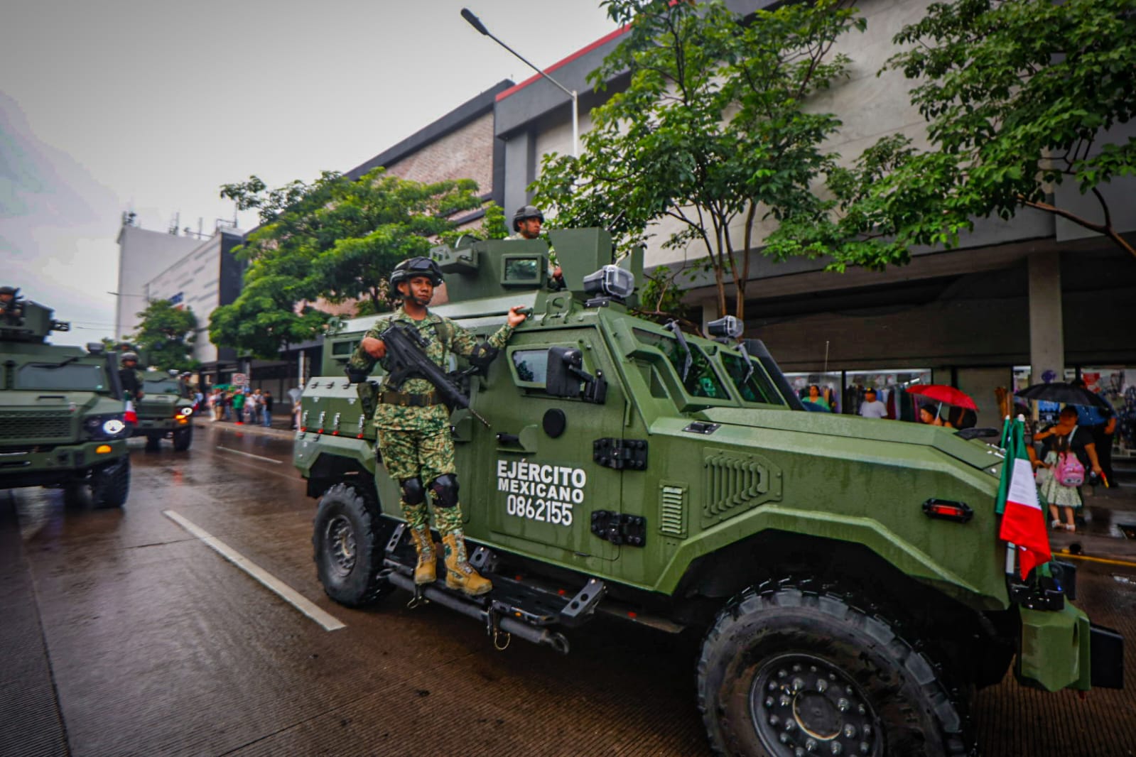 ejercito mexicano desfile de la independencia de mexico en culiacan sin