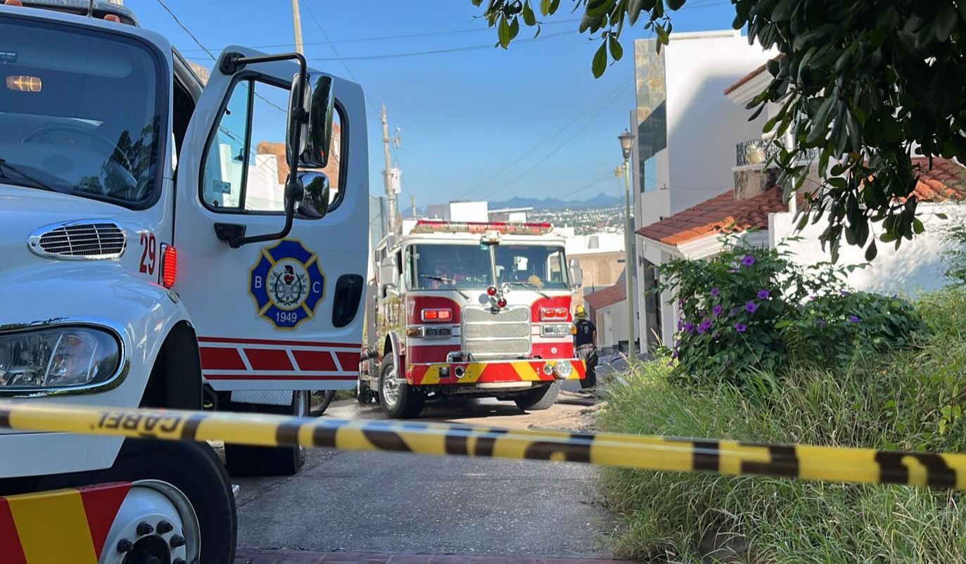 el incendio de la casa se aprecio a decenas de kilometros