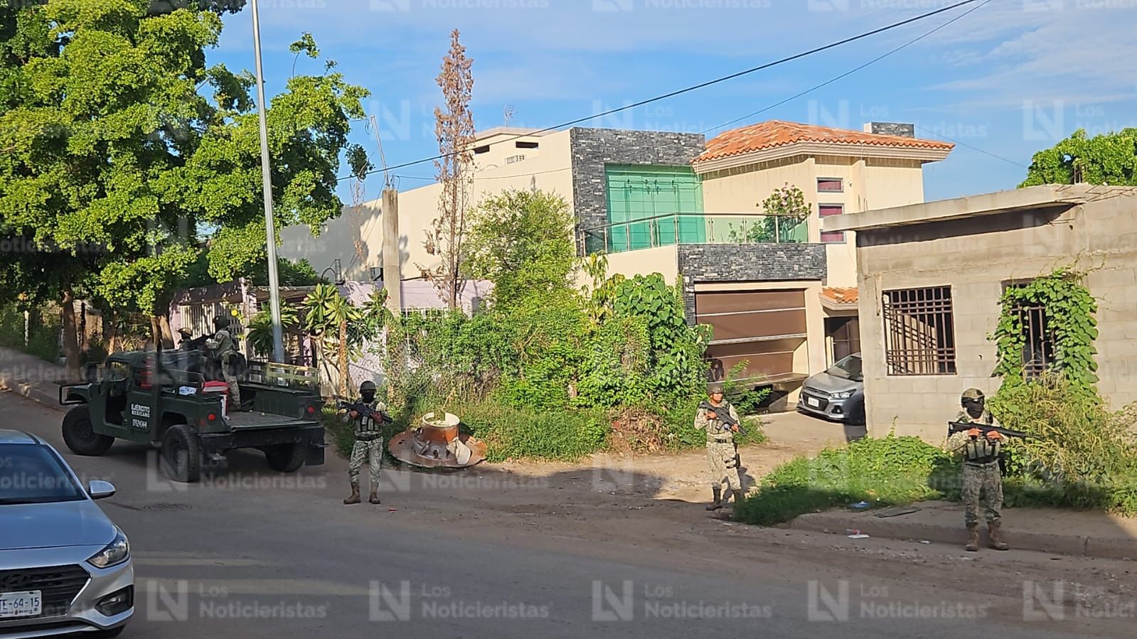 elementos de la sedena se encargaron de resguardar la escena