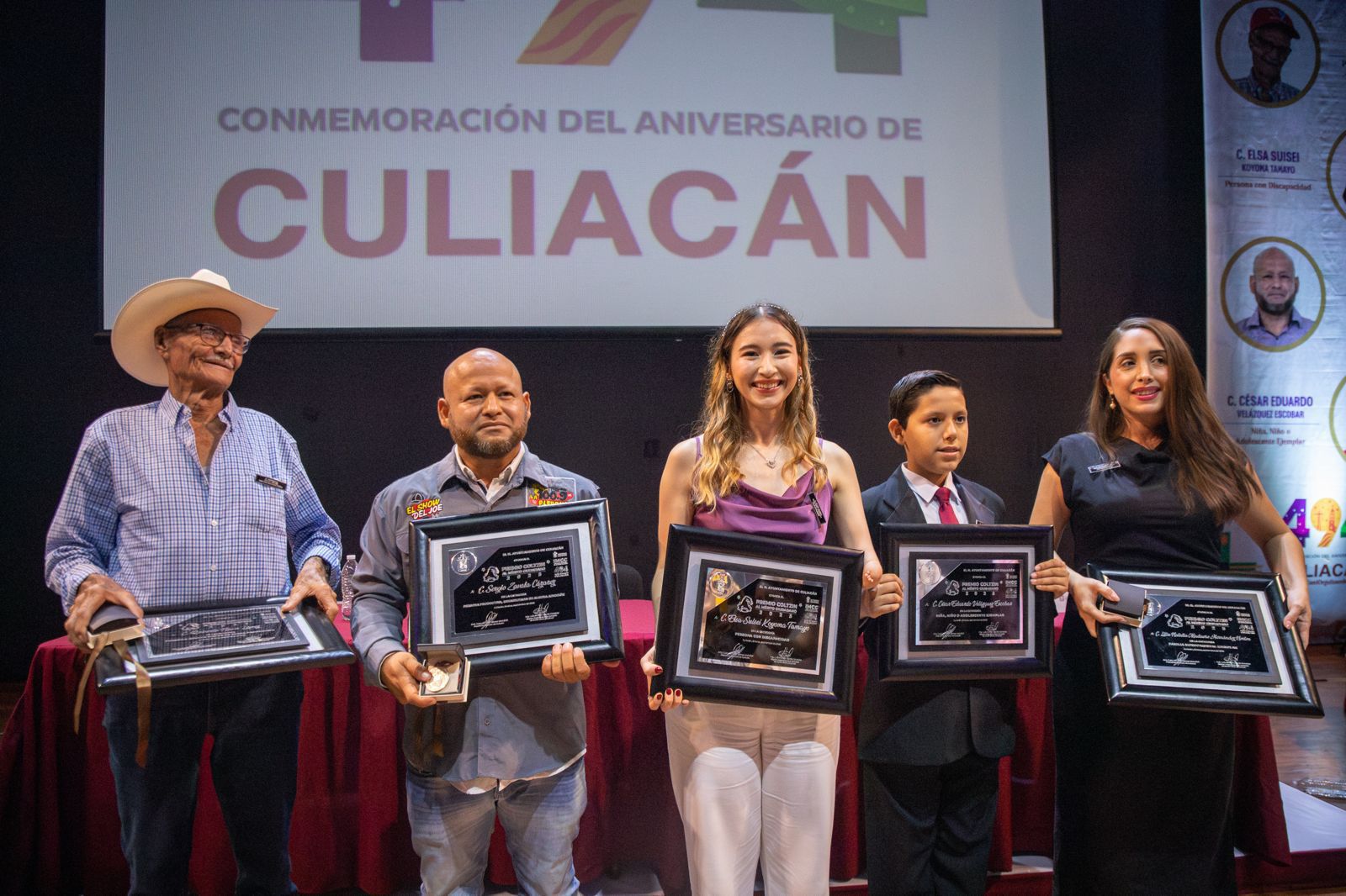 Entregan Premio Coltzin al Mérito Ciudadano 2025 en Culiacán