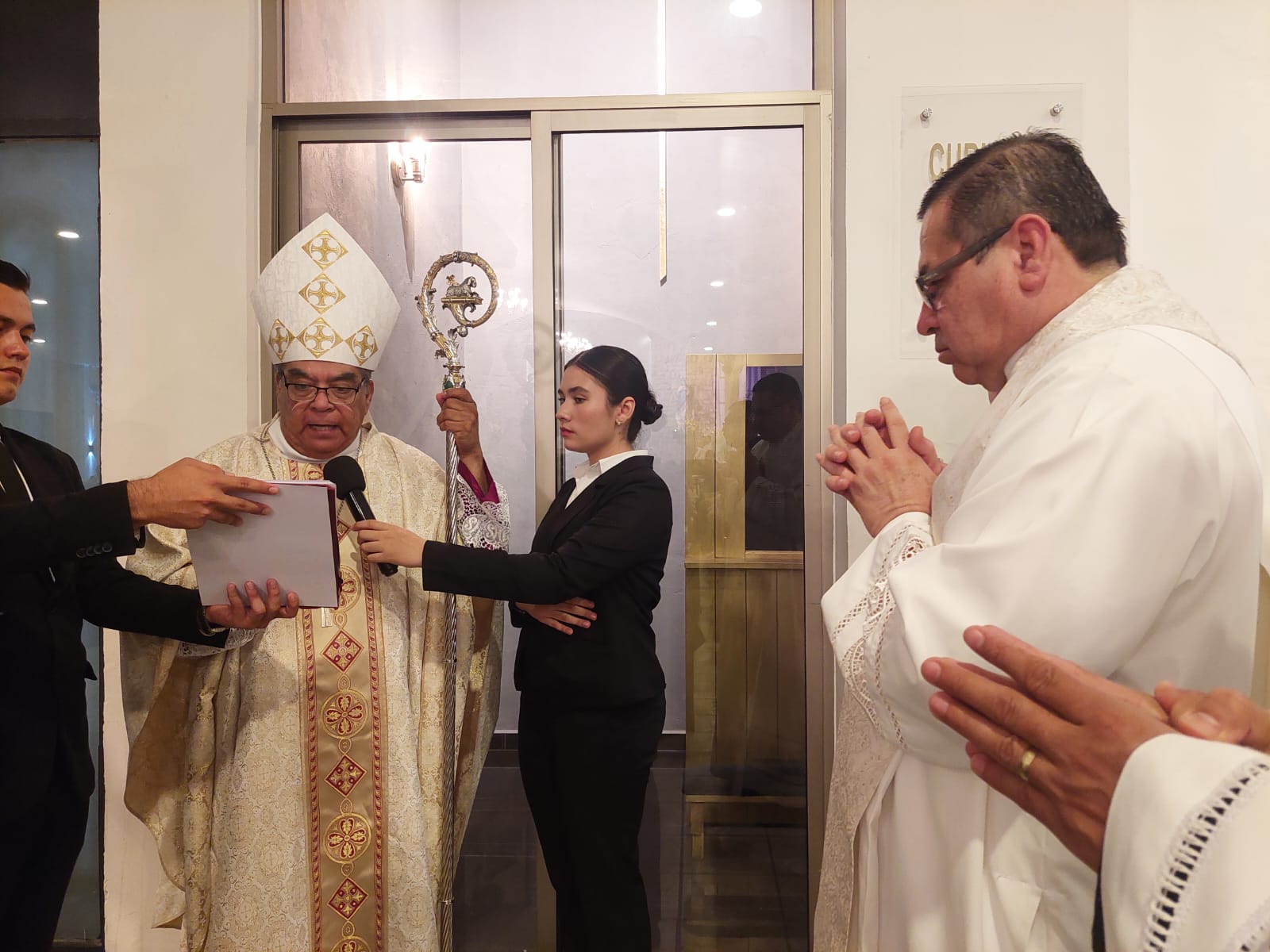 Luis Manuel López Salazar, vicario episcopal de la zona norte en Los Mochis