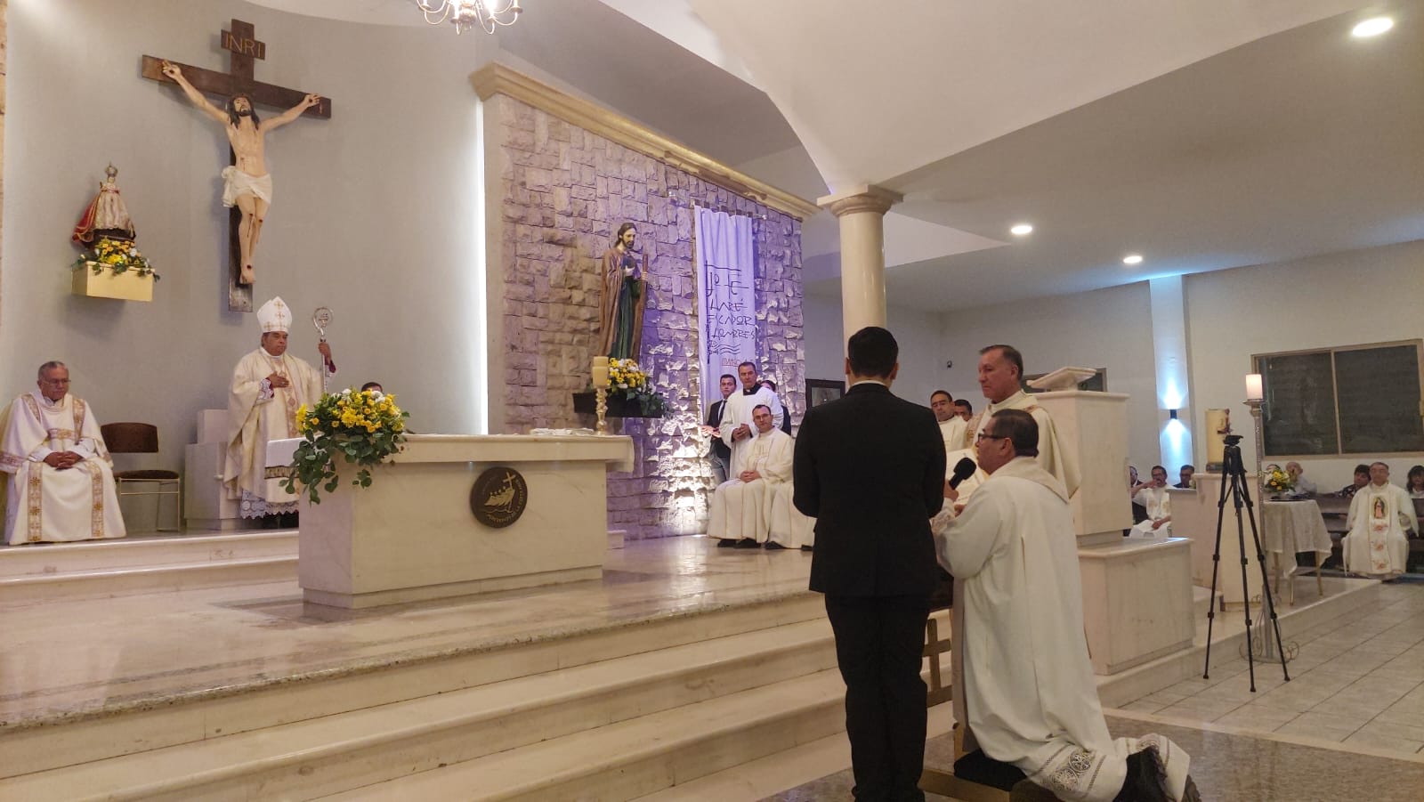 Luis Manuel López Salazar, vicario episcopal de la zona norte en Los Mochis