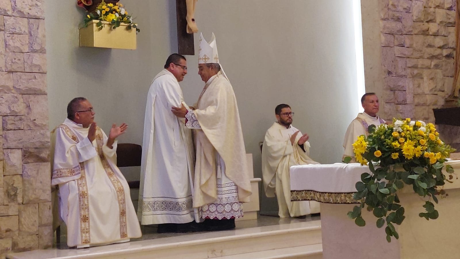 Luis Manuel López Salazar, vicario episcopal de la zona norte en Los Mochis