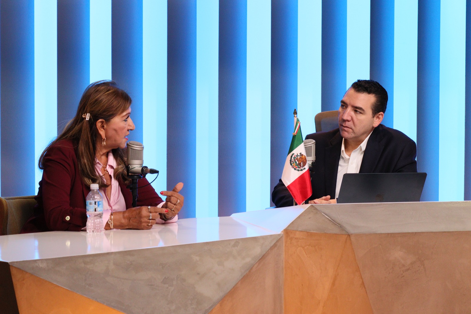 Tere Guerra en entrevista con Luis Alberto Díaz