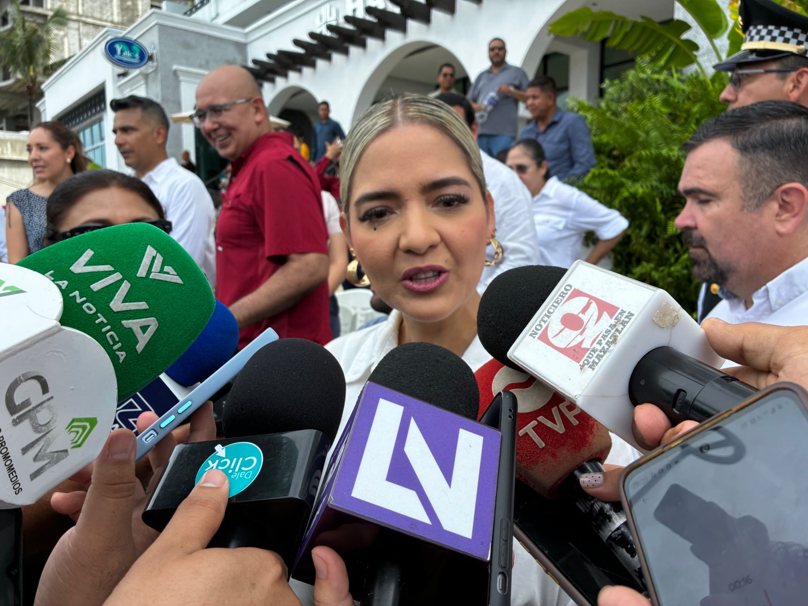 Estrella Palacios, presidenta municipal de Mazatlán