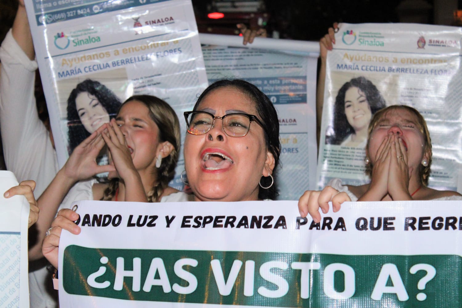 Familiares de desaparecidos dan el Grito de Independencia en Mazatlán