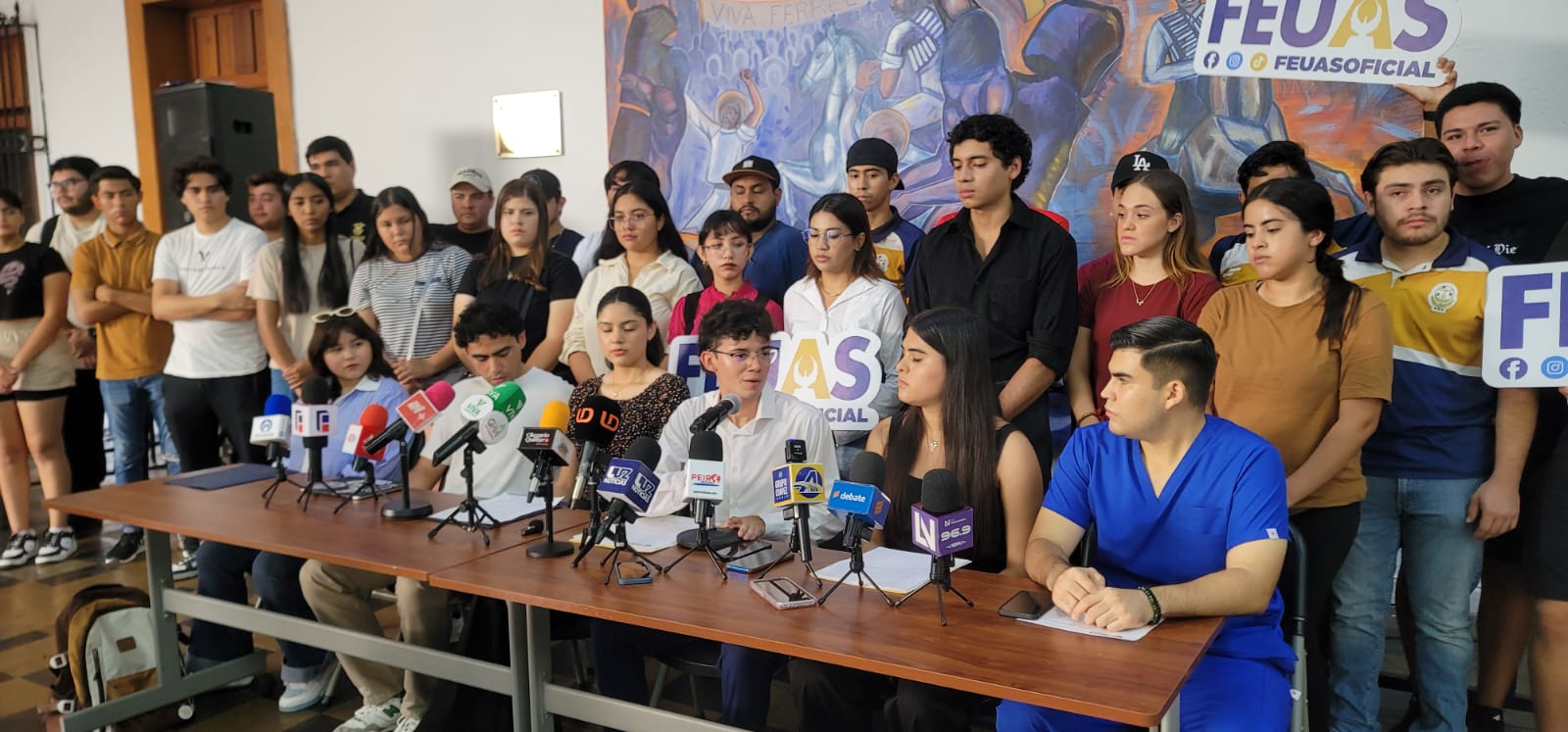 Federación de Estudiantes de la UAS a favor de la reingeniería financiera