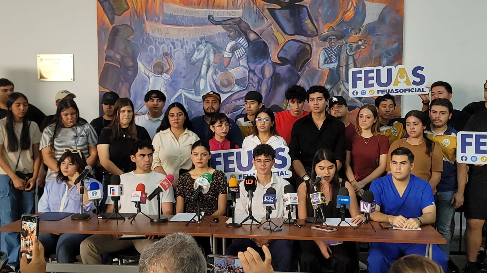Federación de Estudiantes de la UAS a favor de la reingeniería financiera