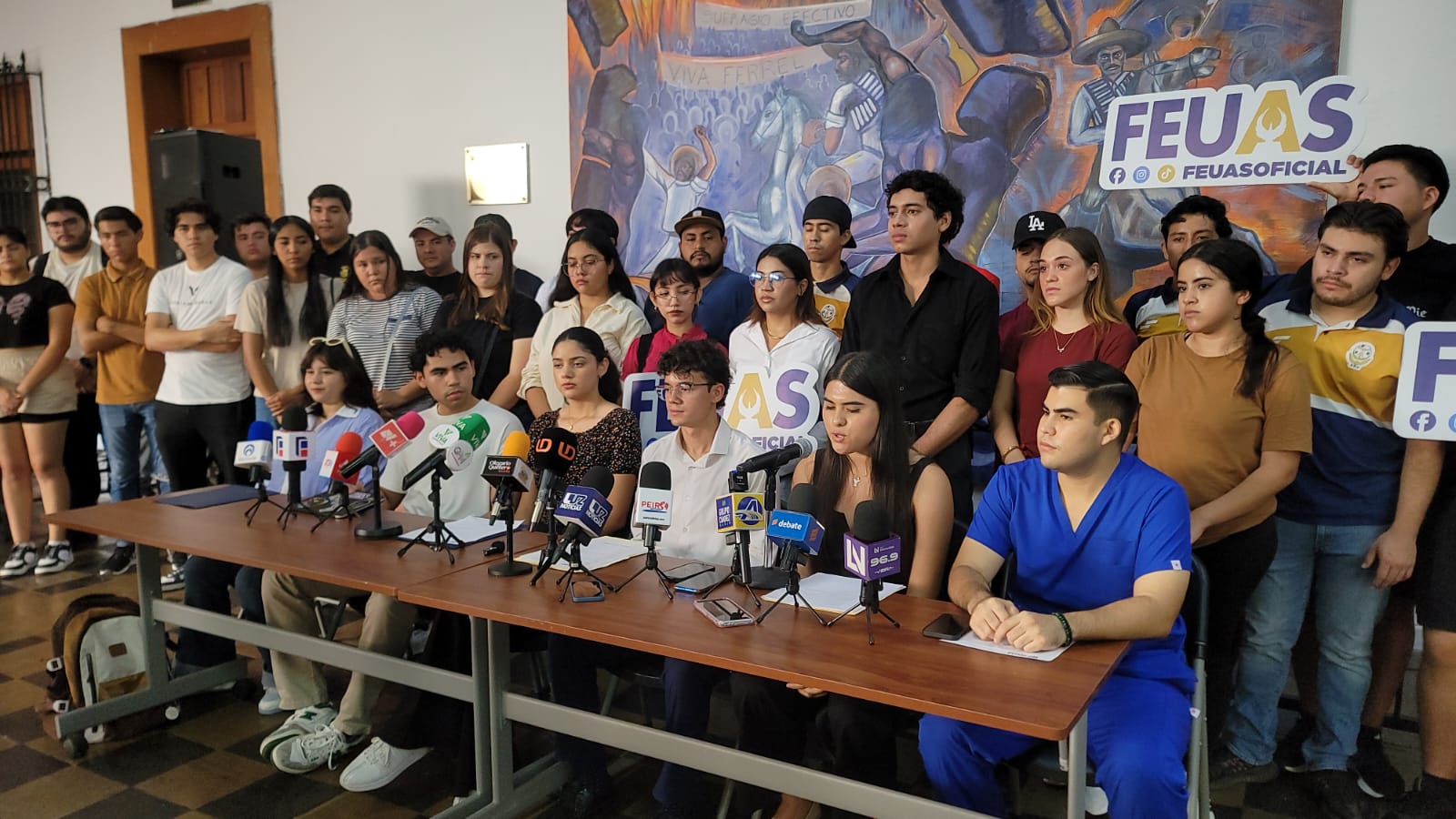 Federación de Estudiantes de la UAS a favor de la reingeniería financiera