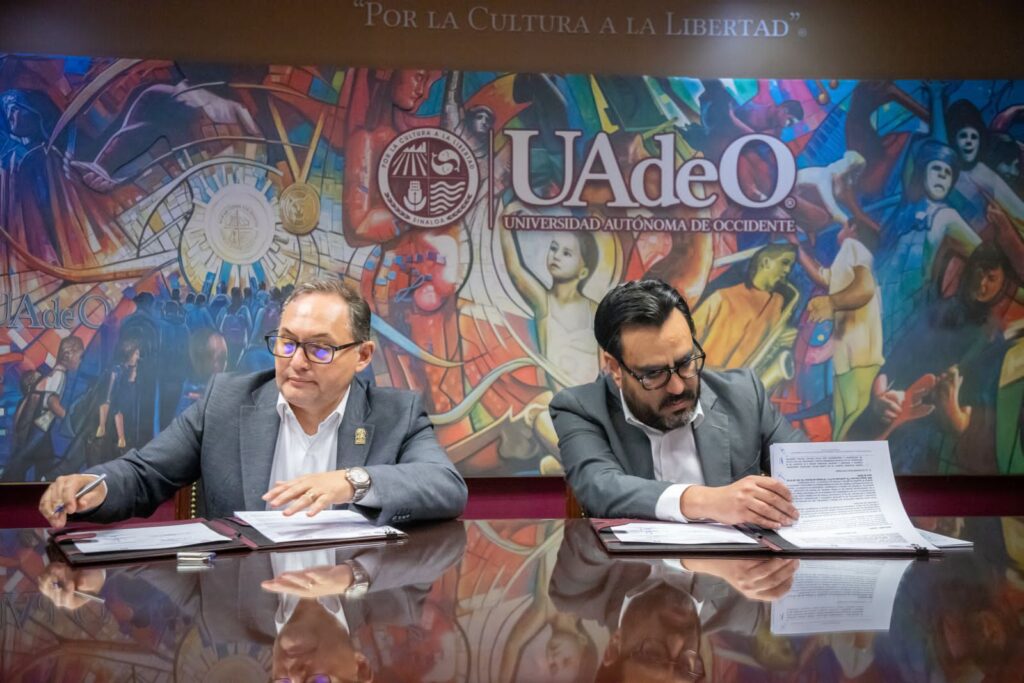 Rector de la UAdeO y alcalde de Guasave firman convenio