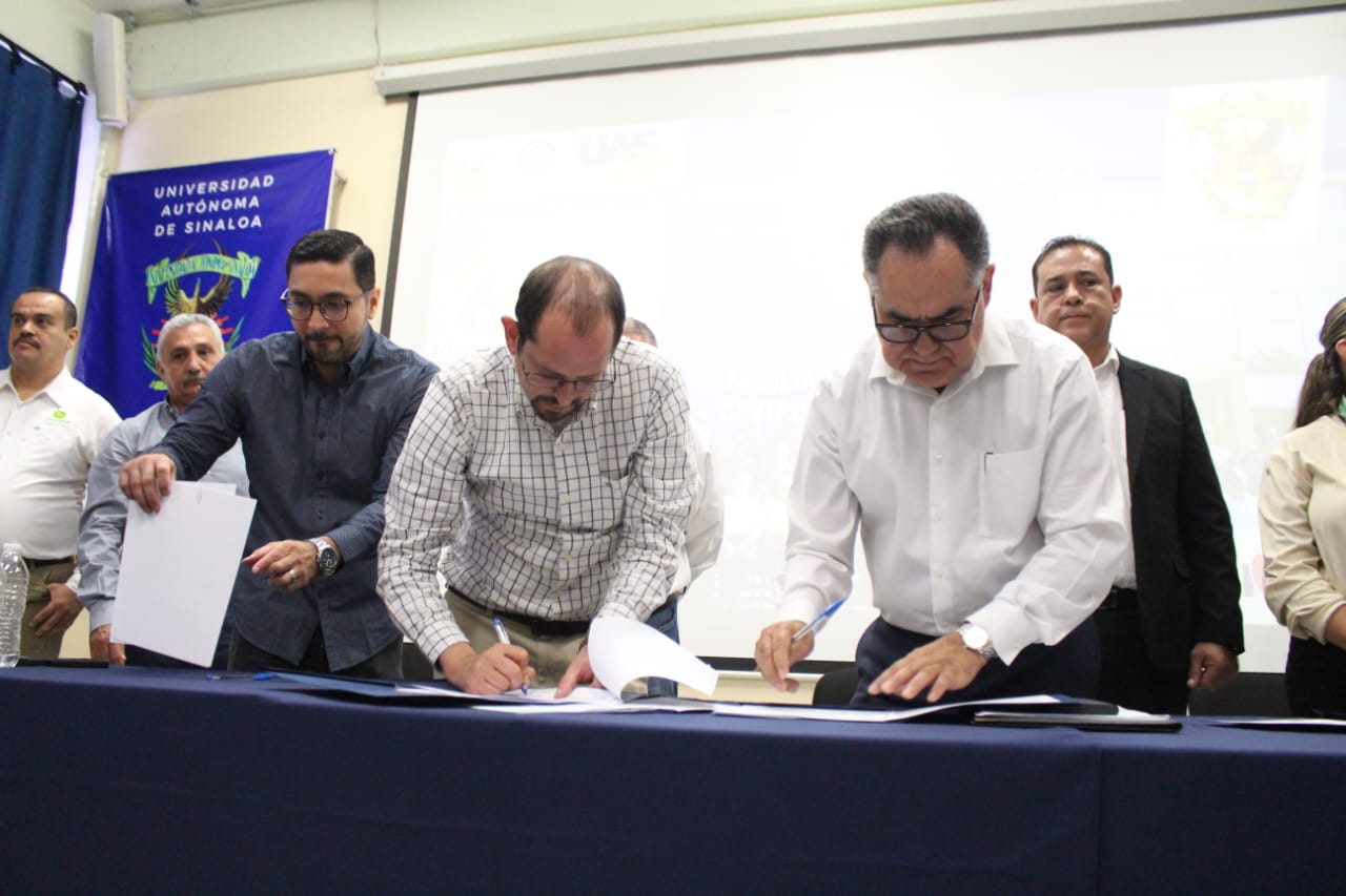 Firman convenio en UAS
