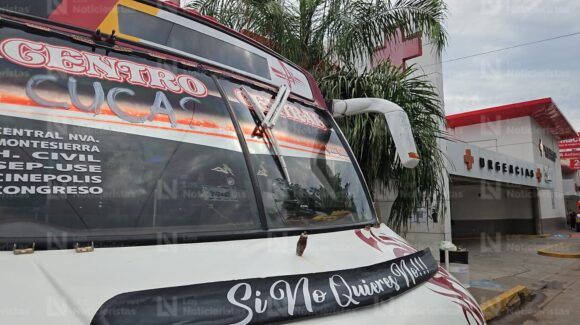 Lesionan a balazos a persona arriba de un camión urbano de la ruta Cucas-Centro en Culiacán