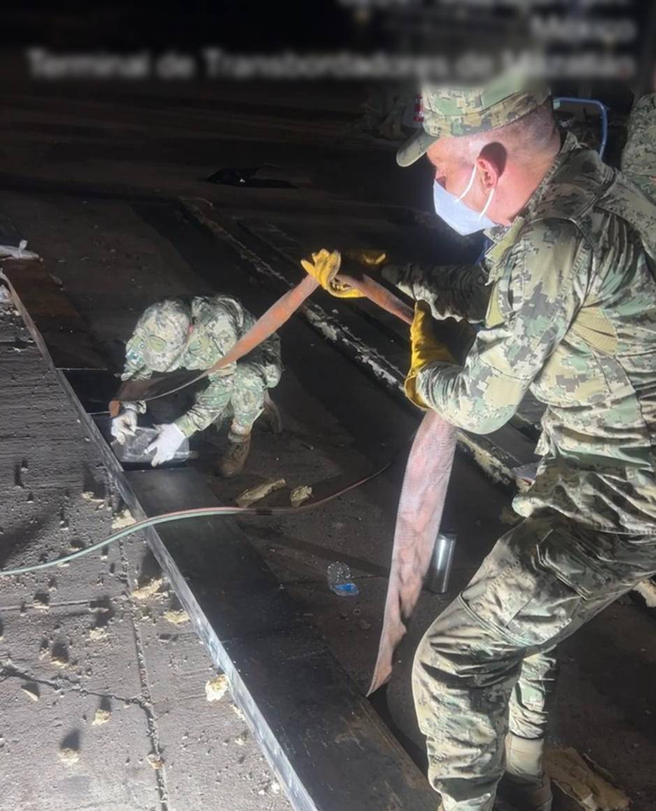 fuerte decomiso de metanfetaminas en mazatlan