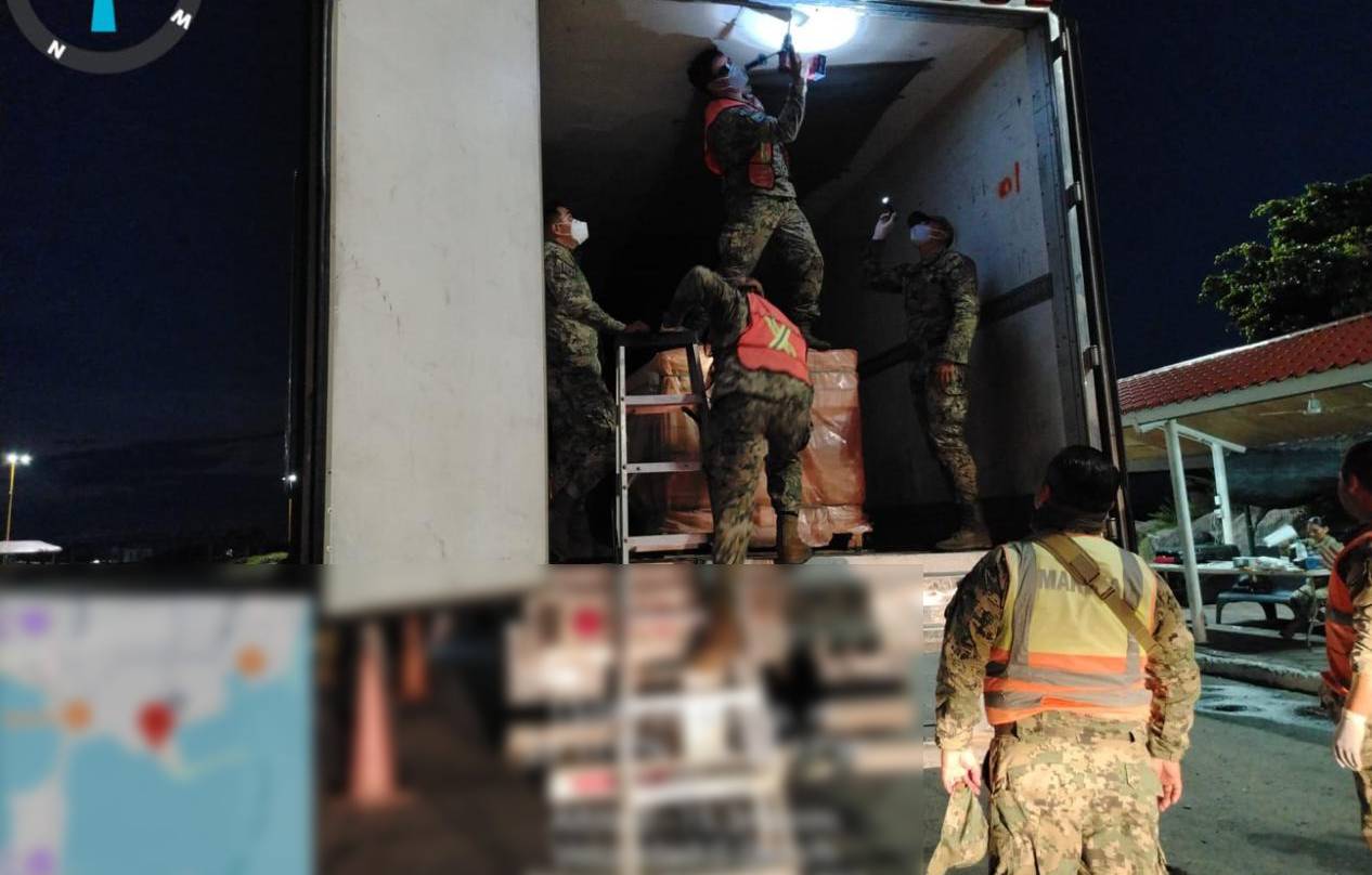 fuerte decomiso de metanfetaminas en mazatlan