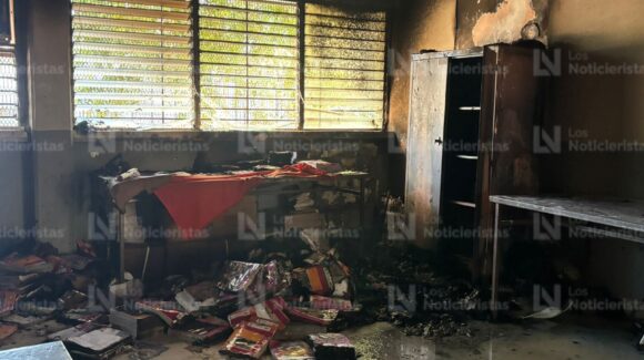 Tras incendio en secundaria, implementa SSPE operativo especial en Bellavista, Culiacán