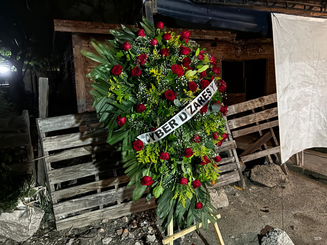 Funeral de Juan de Dios Castro Ruiz, "El Huevo, en Los Mochis, Sinaloa