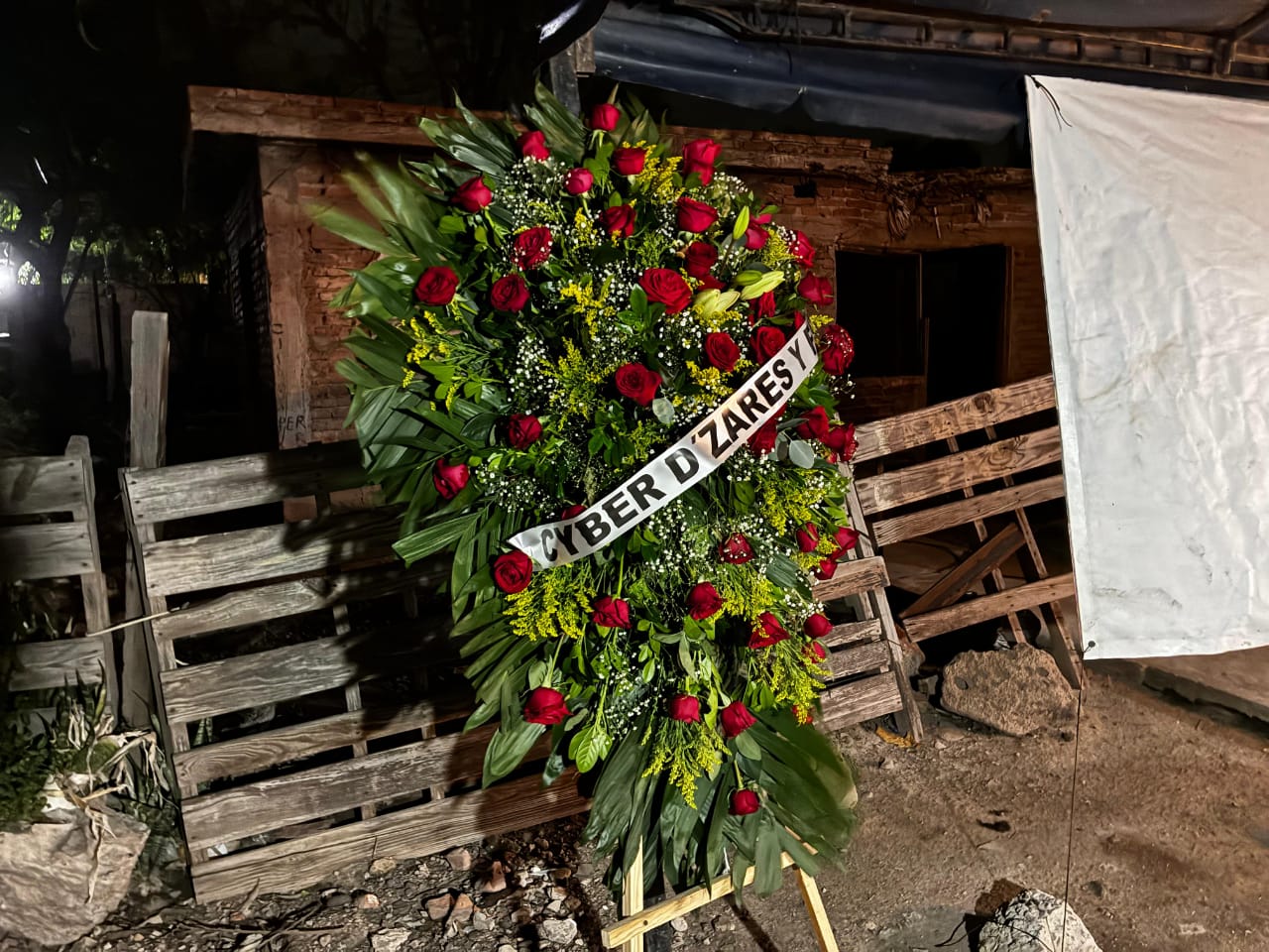 Funeral de Juan de Dios Castro Ruiz, "El Huevo, en Los Mochis, Sinaloa