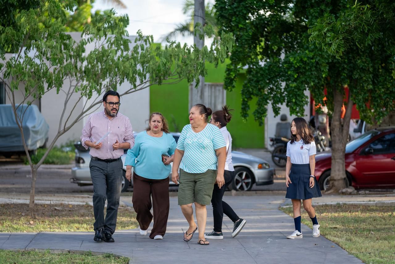 Gámez Mendívil en el sector Villas del Manantial, en Culiacán