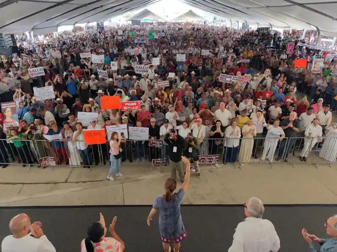 Claudia Sheinbaum anuncia proyectos de importancia social en visita a Mazatlán, Sinaloa