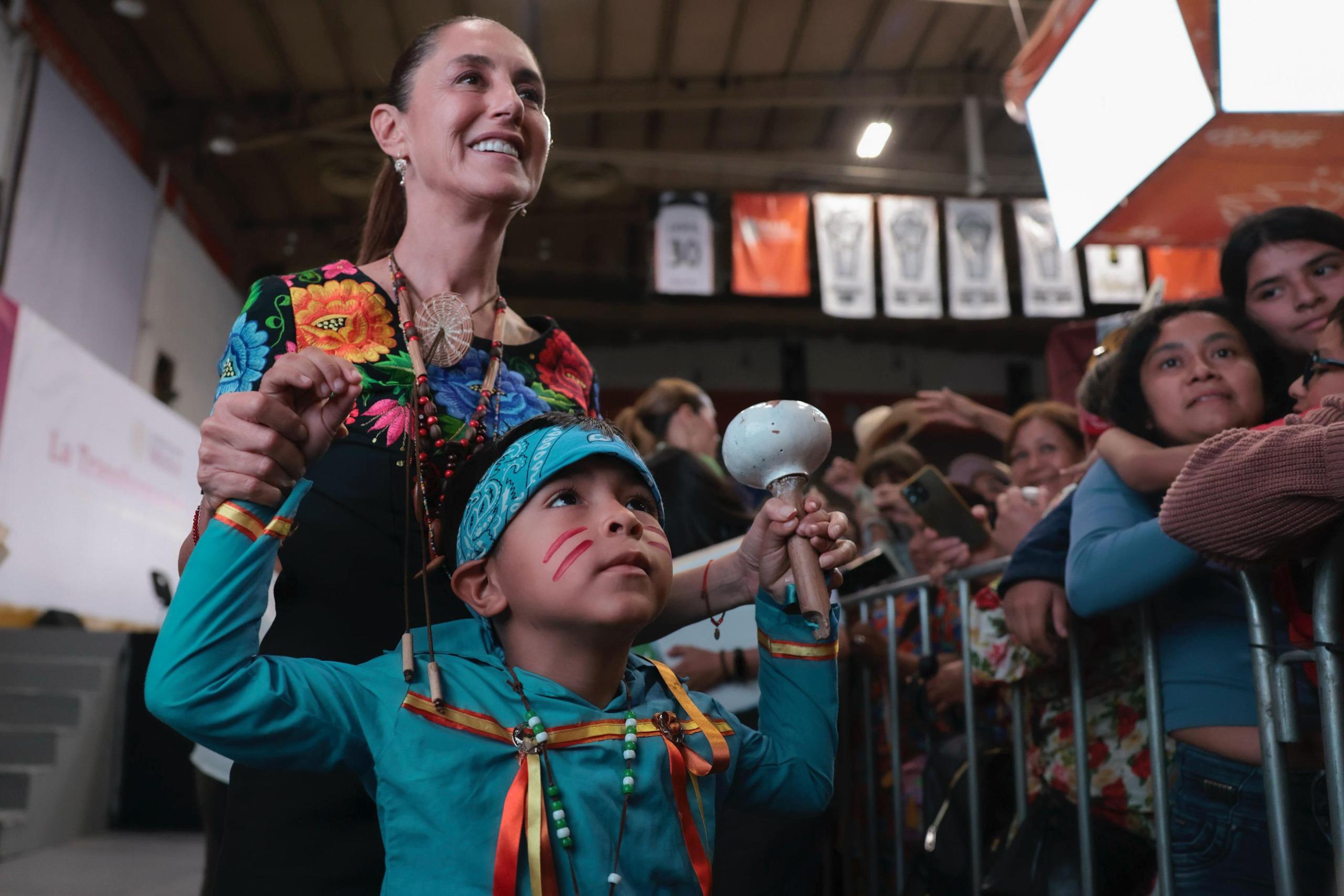 Claudia Sheinbaum rinde su Informe en Mexicali, Baja California