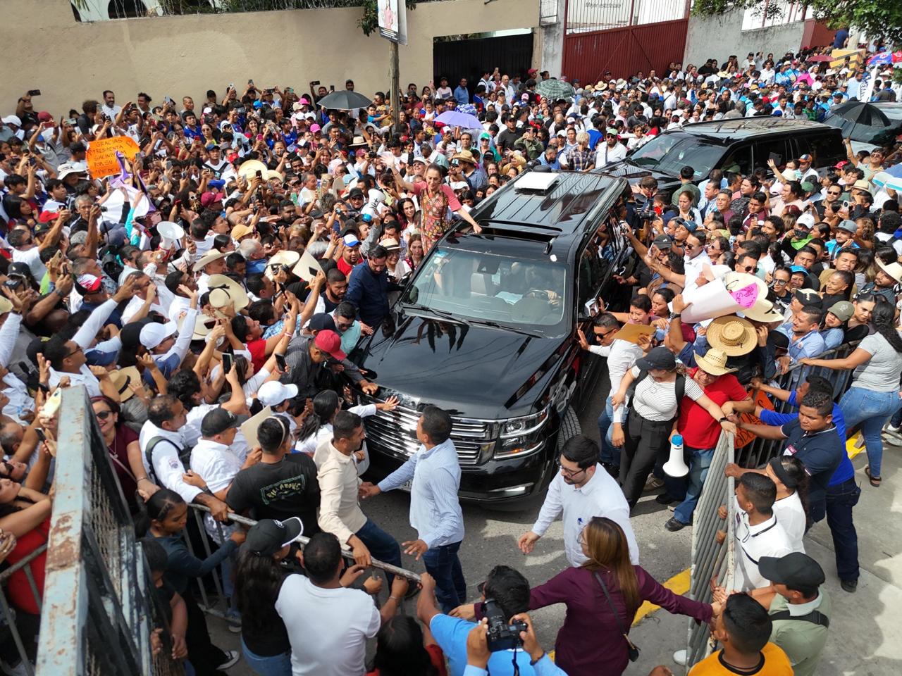 gira de informe de claudia sheinbaum
