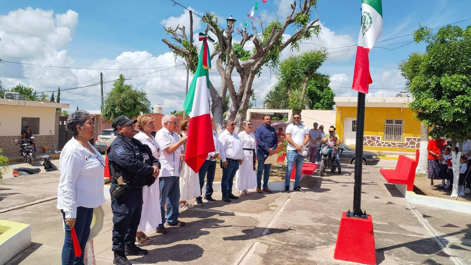 Celebración del Grito de Independencia en Escuinapa, Sinaloa