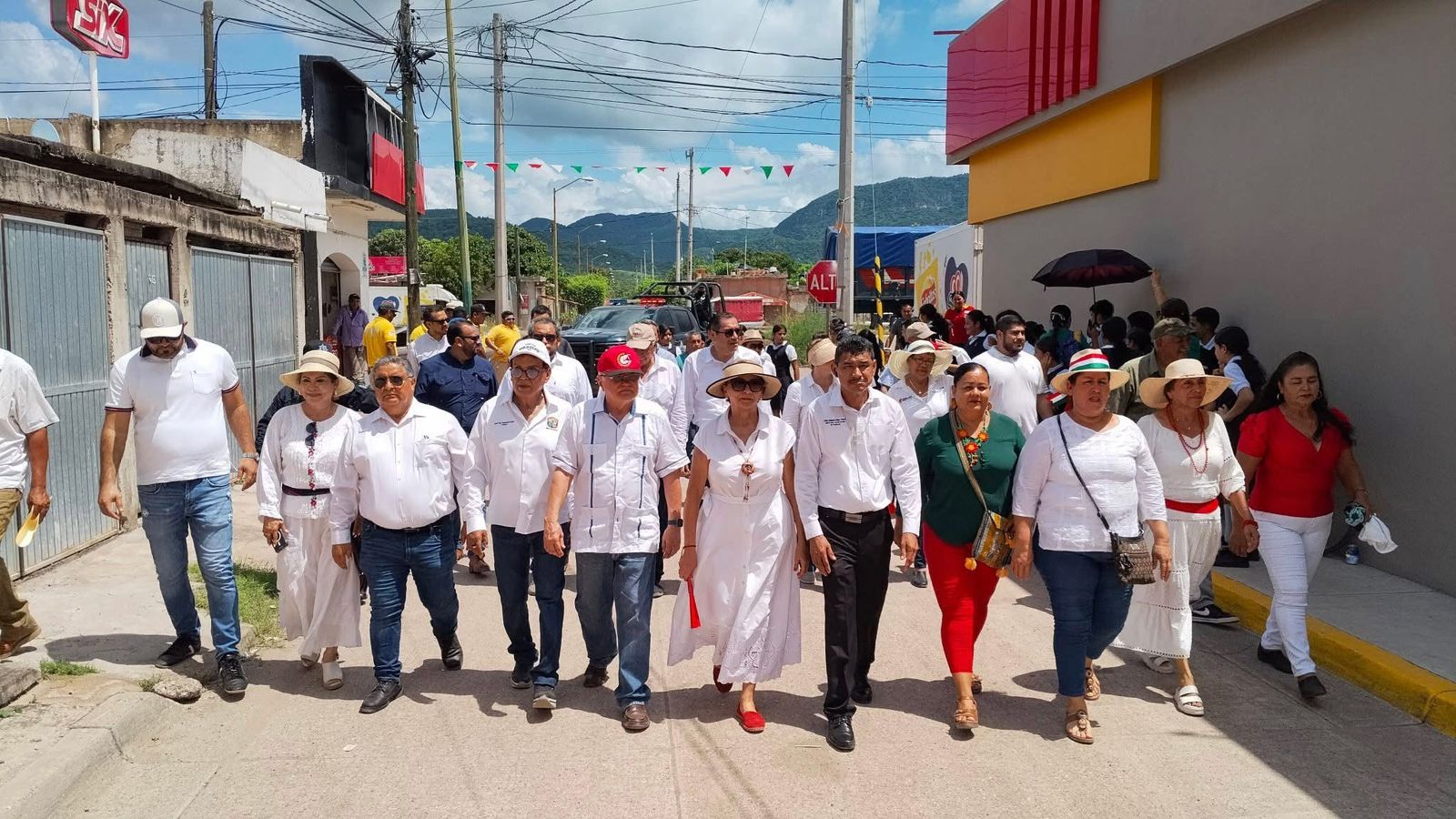 Celebración del Grito de Independencia en Escuinapa, Sinaloa