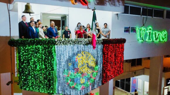 Dan Grito por Independencia de México y la paz en Sinaloa, en Salvador Alvarado
