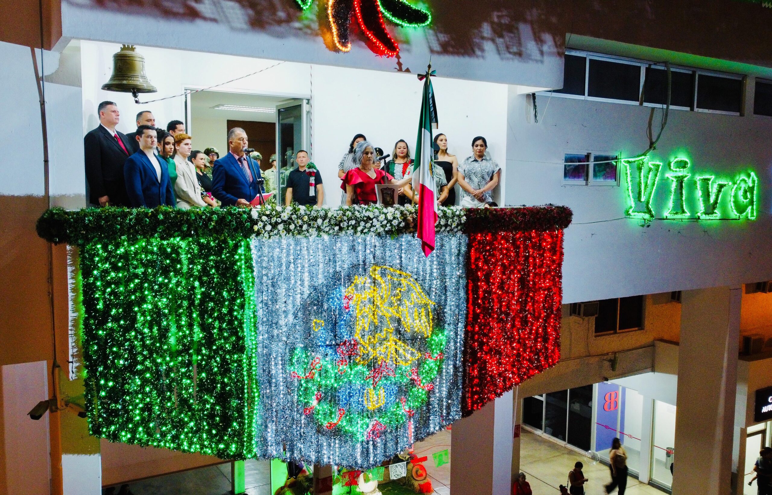 Grito de Independencia en Guamúchil, Sinaloa