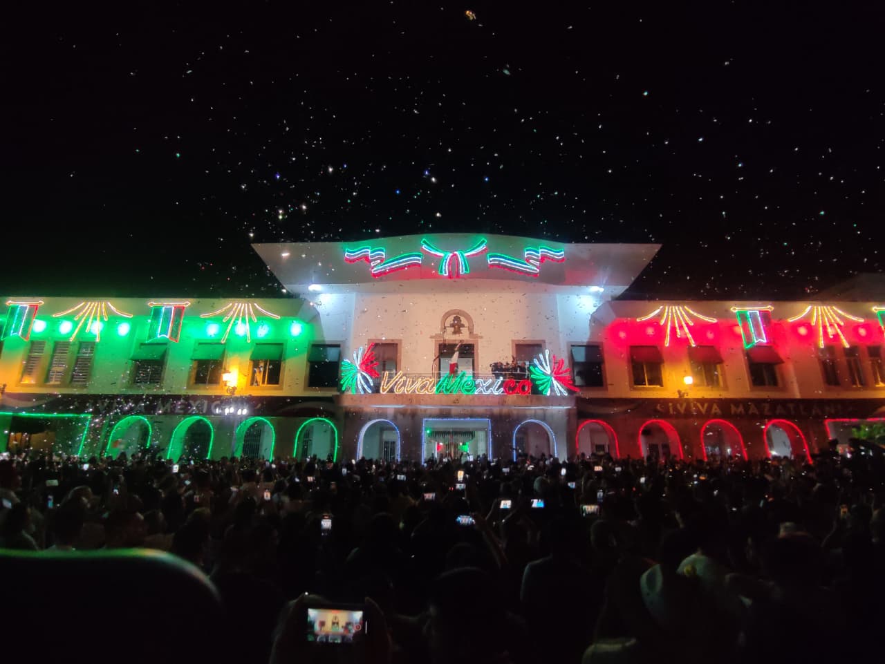 Grito de Independencia en Mazatlán, Sinaloa