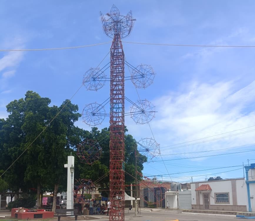 Preparan todo para el Grito de Independencia en Guasave