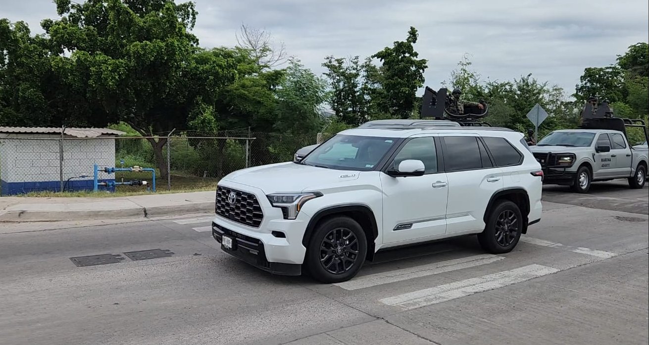 harfuch y su gabinete de seguridad en visita a sinaloa