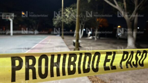 Ejecutan a balazos a un hombre frente a cancha de basquetbol en Valdez Montoya, Navolato, Sinaloa