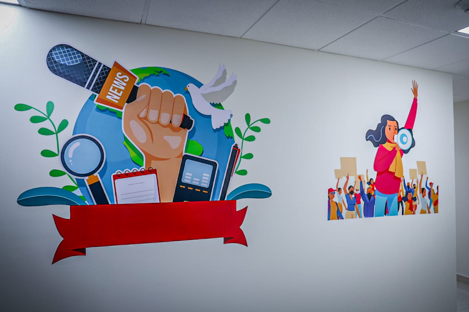 inauguración de las oficinas de la vicefiscalía Especializada de Derechos Humanos, Protección de Personas Defensoras de los Derechos Humanos y Periodistas.
